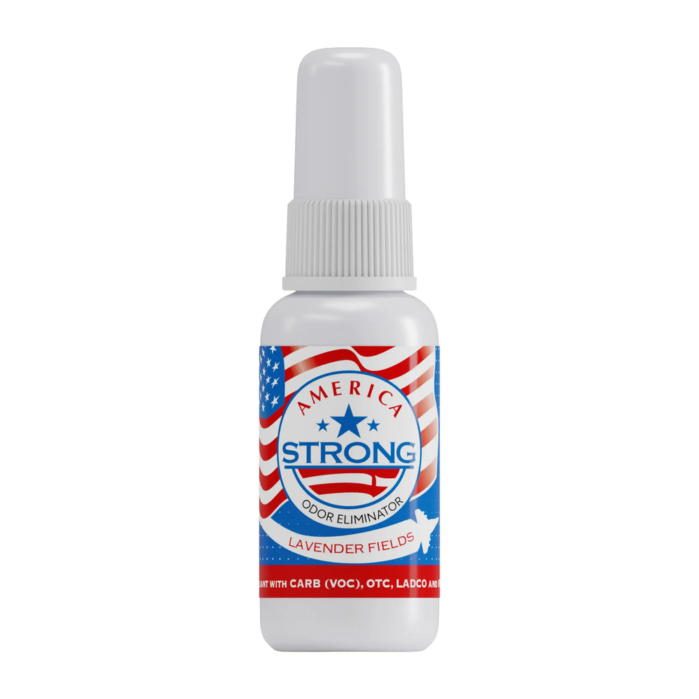 America Strong Odor Eliminator - Lavender Fields Scent Size: 1.5oz