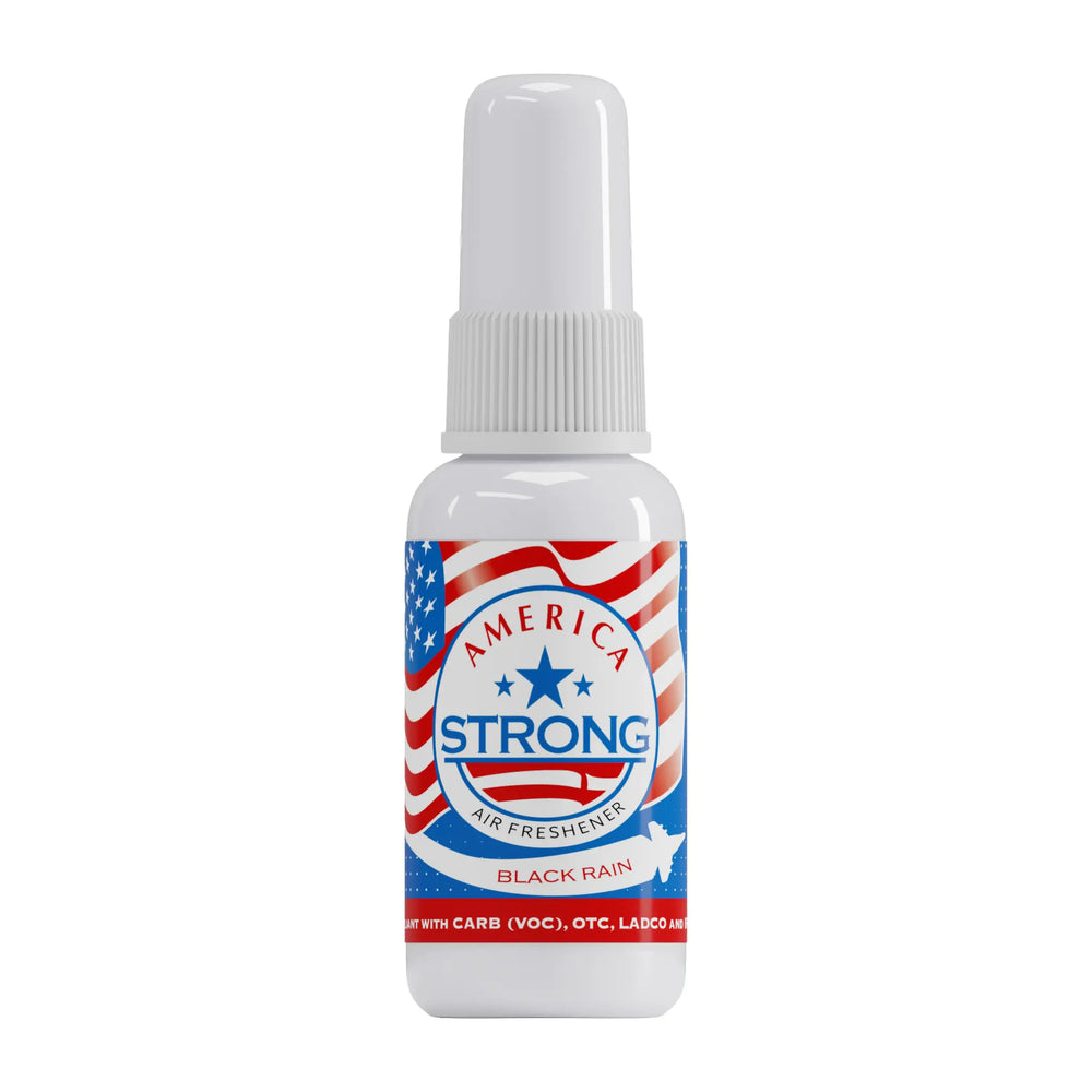 America Strong Air Freshener - Black Rain Scent