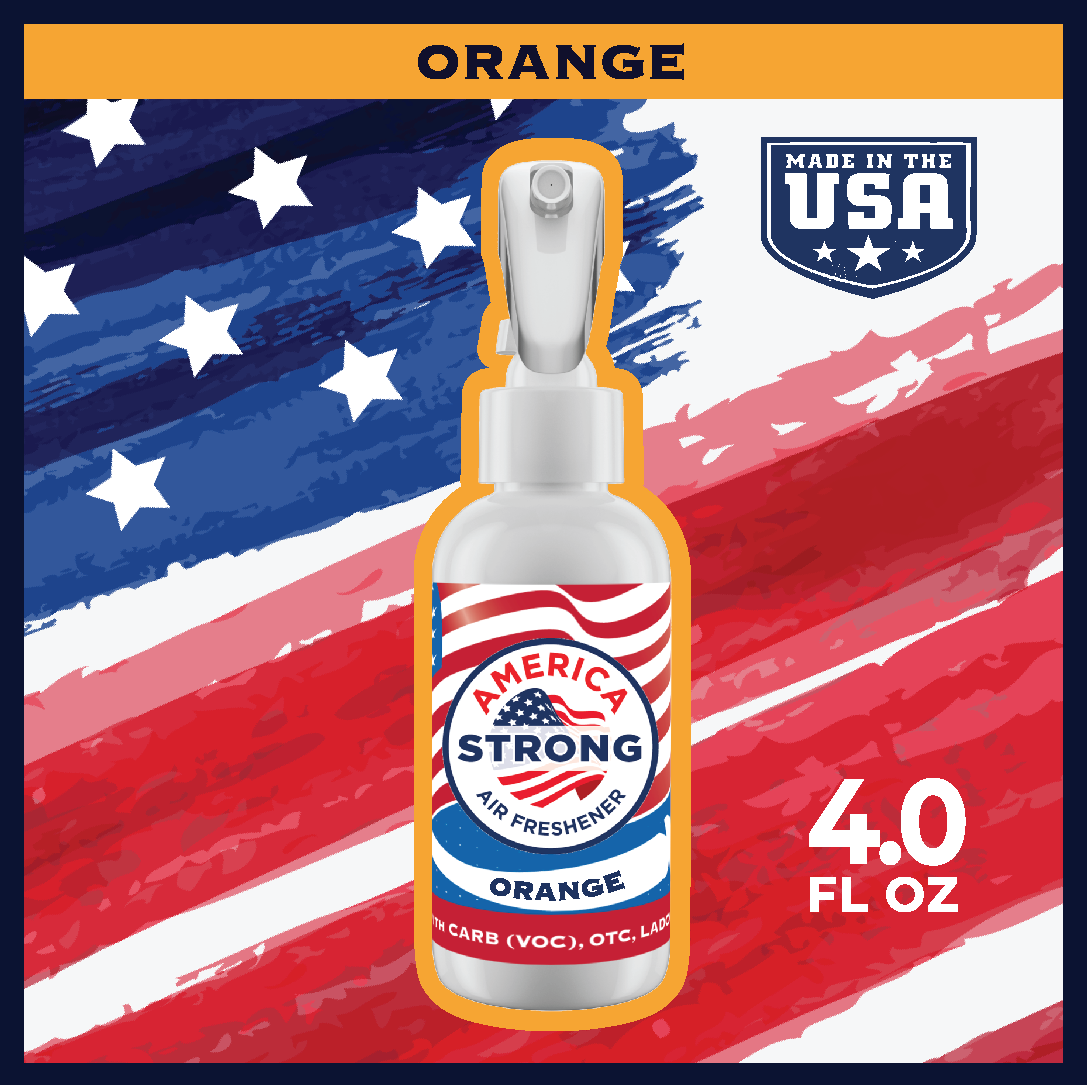 America Strong Air Freshener - Orange Scent