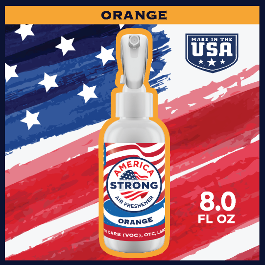 America Strong Air Freshener - Orange Scent