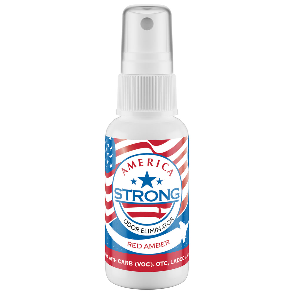 America Strong Odor Eliminator - Red Amber Scent Size: 1.5oz