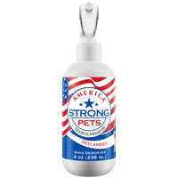 America Strong Pet Odor Eliminator - Red Amber Scent Size: 8 fl oz