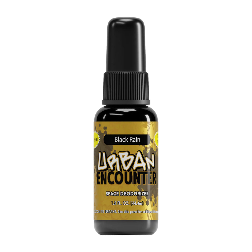 Urban Encounter Premium Water-Based Space Deodorizer, 1.5 fl. oz. (44ml), Black Rain Scent